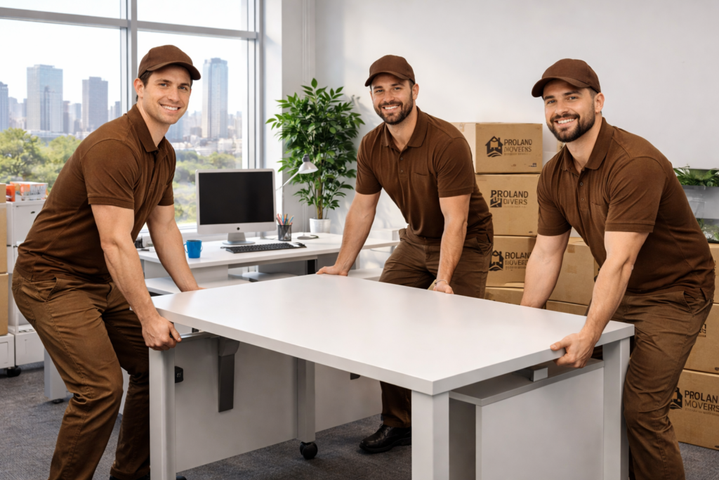 Average movers cost Edmonton professional moving team Proland Movers