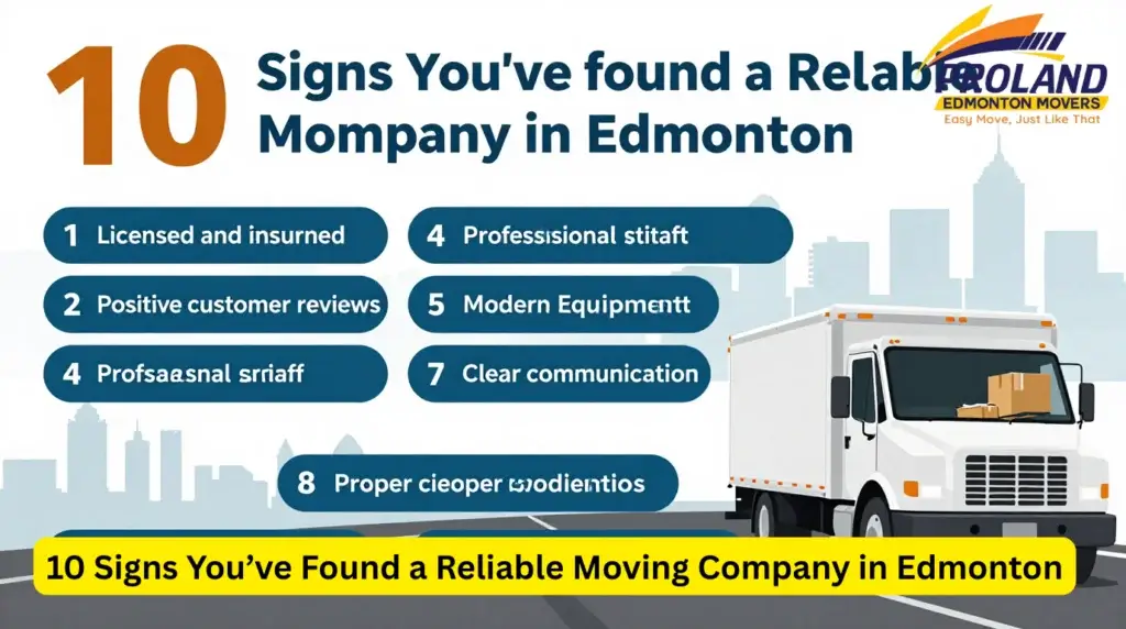 10 Signs You’ve Found a Reliable Moving Company in Edmonton