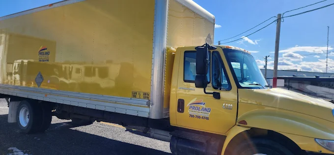 Movers loading truck