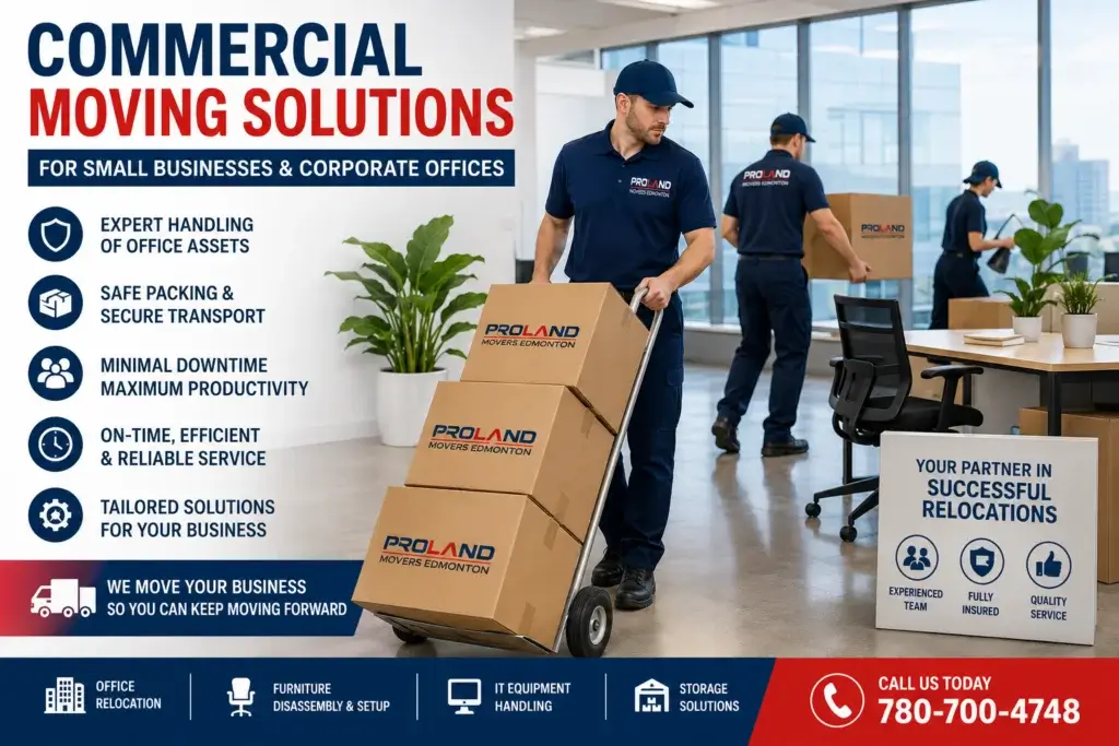 Commercial Moving Solutions for Small Businesses & Corporate Offices